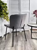 фото 4 Стул MILAN 505-35 Серый, без пальчиковый / черный каркас М-City на profcook.ru