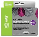 Картридж струйный Cactus CS-LC900M пурпурный (16.6мл) для Brother DCP-110, 115, 120, MFC-210, 215, FAX-1840