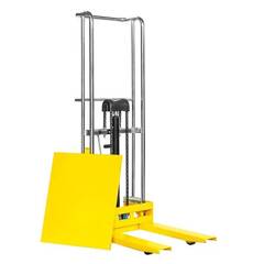 Ручной гидравлический штабелер PJ4150 (400 кг; 1,5 м; с вилами и площадкой)