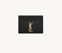 Держатель для карт Saint Laurent CASSANDRE MATELASSÉ GRAIN DE POUDRE