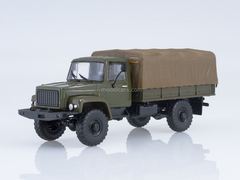 GAZ-3308 with awning khaki 1:43 Our Trucks #21