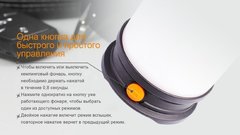 Фонарь Кемпинговый Fenix CL30R (серый) 650lm аккумуляторный