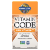 Витамин C, Vitamin Code RAW Vitamin C, Garden of Life, 120 капсул 1