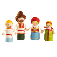Набор пальчиковых игрушек Русская семья, Вальда