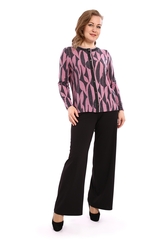 Жакет женский П4240 Серый плюс розовый 11062 Olsarri (Акция)