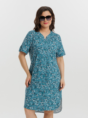 4630 Туника на пуговицах