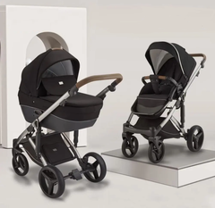 Детская коляска Luxmom F5 3в1 черный