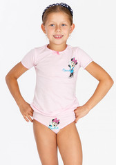 Трусики и футболка для девочки с Minnie Mouse