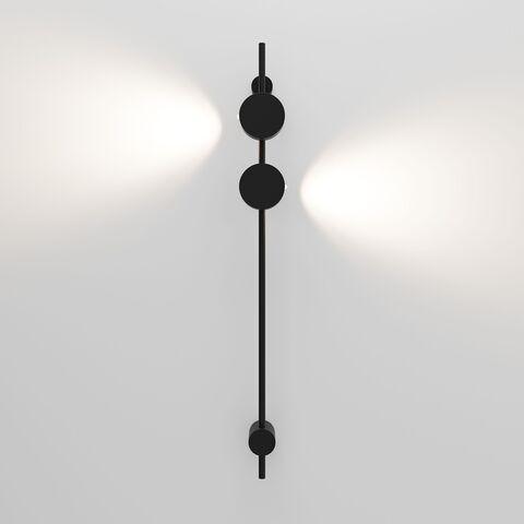 Настенный светодиодный светильник Elektrostandard Illume 40154/LED 4000K черный