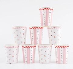 Стаканы “Винтажные розы” 8 шт.