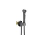 Aquatek AQ1020BGM AQ1020BGM ЕВРОПА комплект для гигиенического душа встроенный (смеситель + гигиеническая лейка + шланг), оружейная сталь
