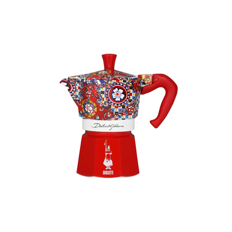 Гейзерная кофеварка Bialetti Dolce&Gabbana Carretto Siciliano 130мл