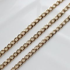 Цепочка 6*4 мм, позолота, 25 см, А050-2 (25см)