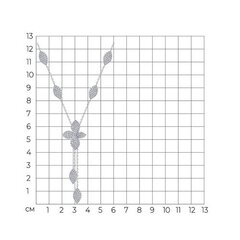 94071367- Колье ЛЕПЕСТКИ из серебра 925 пробы с фианитами