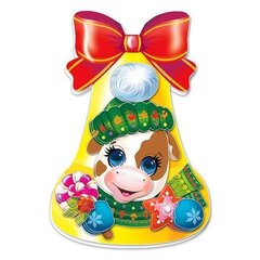 
          Набор для изготовления открытки, Клевер, картонная упаковка, "Коровка"