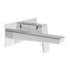 Aqueduto CLA0400 AQD CLARO Смеситель для раковины настенный со скрытой частью, хром