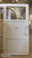 Дверь пластиковая входная Б/У 2040(в) x 1040(ш)