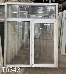 Окно Пластиковое Б/У 1880 (1420)(в) x 1550(ш)