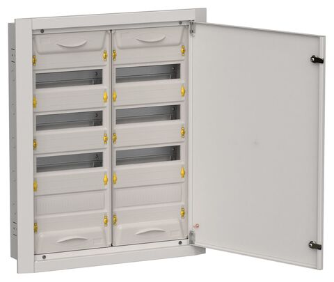 TITAN 5 Корпус мет. ЩРв-96 (2х48) 755х625х130 IP31 сер IEK