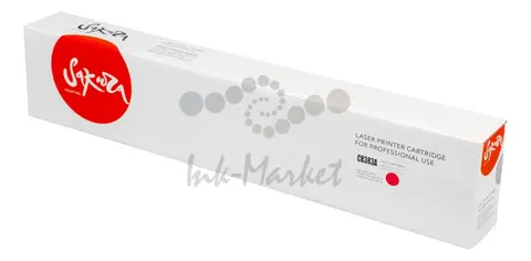 Картридж Sakura CB383A (823A) для HP, пурпурный, 21000 к.