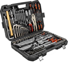 Набор инструментов 150 предмета 1/4, 1/2