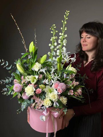 Цветы в коробке «Сад в шкатулке»