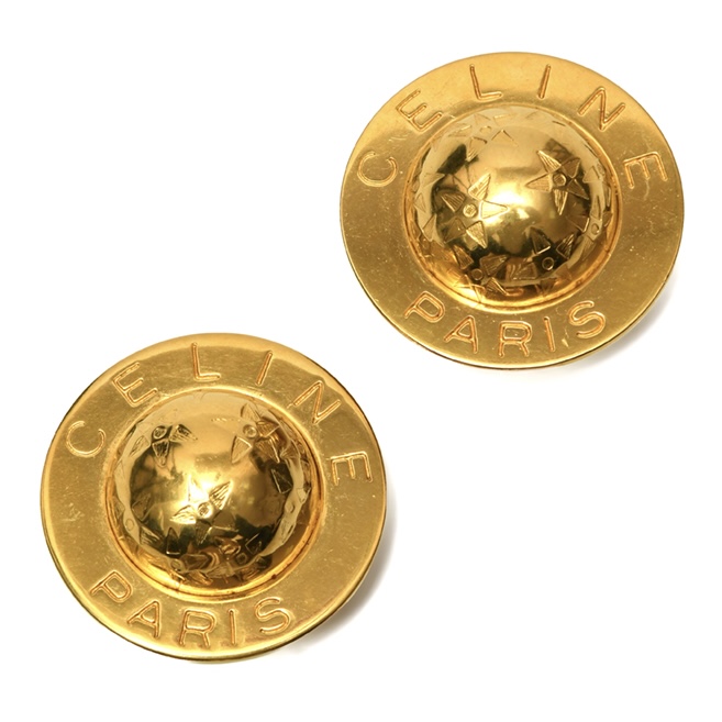 Клипсы Celine Paris 1992 г.