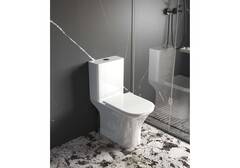 Унитаз напольный, безободковый Aquatek Оптима Квадро 650x340x790