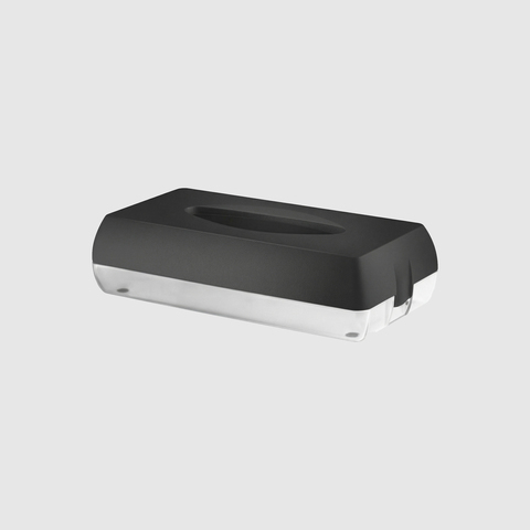 Nofer BLACK 04027.N Диспенсер для салфеток пластиковый 70х270х130 мм, шт