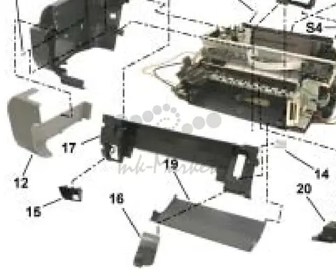Canon - QC1-7662 - Paper Output Tray (Front of Printer)