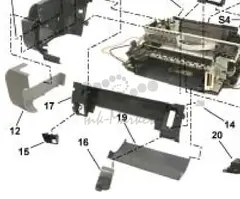 Canon - QC1-7662 - Paper Output Tray (Front of Printer)
