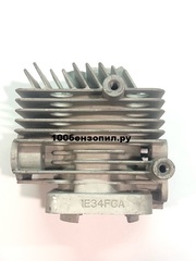 Цилиндро-поршневая группа в сборе для бензокосы объемом 26 см3 ( с креплением под катушку)