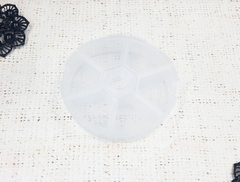 Контейнер для бисера, 6 секций, d 8 см