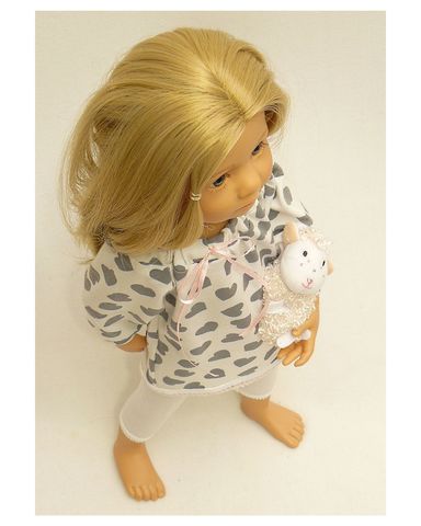 Пижама - На кукле. Одежда для кукол, пупсов и мягких игрушек.