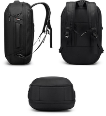 Рюкзак-сумка Ozuko 9216L черный - 2