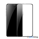 Baseus 0.23mm curved-screen tempered glass screen protector with crack-resistant edges for iPhone XR/11 Black SGAPIPH61-PE01