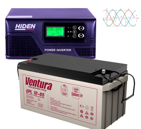 Комплект ИБП HIDEN HPS20-0312+VENTURA GPL 12-65