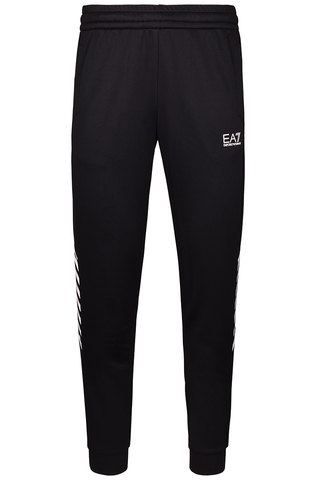 Теннисные брюки EA7 Man Jersey Trouser - black