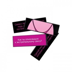 Падающая башня «Правда/наказание» с фантами, 54 бруска, 18+