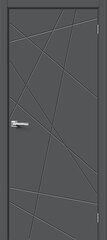 Межкомнатная дверь Граффити-5.Д.П Stormy Silk / Двери Браво