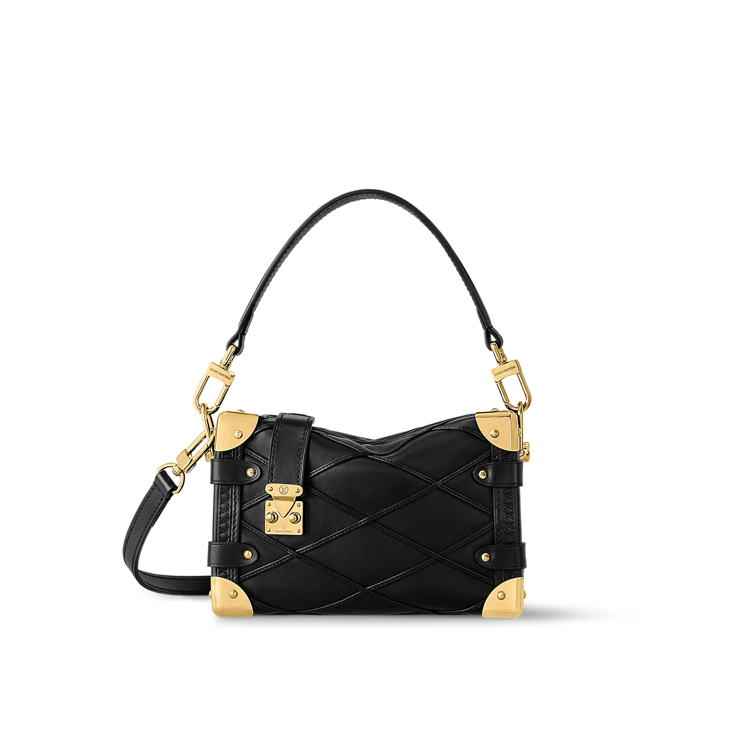 Louis Vuitton Сумка Louis Vuitton Side Trunk PM черный louis-vuitton-сумка-side-trunk-pm-malletage-сумки--M83030_PM2_Front_view.png