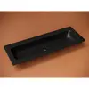Ceramica Nova CN7017MB CN7017MB Раковина накладная Element с отверстием  под смеситель 1210*457*137мм, цвет черный матовый