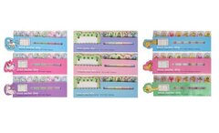 Закладка с липким краем 5х13мм в ассорти 20л + блок PROF-PRESS