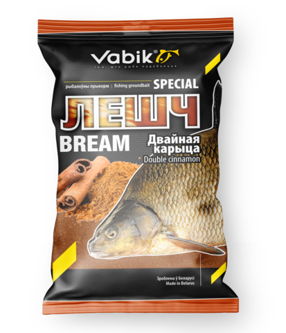 Прикормка Vabik SPECIAL Лещ Двойная Корица 1кг 10 шт/уп.