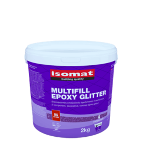 Isomat Multifill Epoxy Glitter/Изомат Мультифил Эпокси Глиттер трехкомпонентная эпоксидная декоративная затирка для швов