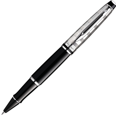 Ручка-роллер Waterman Expert Deluxe Black CT (S0952340)