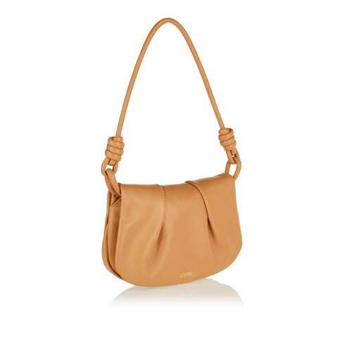 Кожаная сумка-сэтчел Loewe Paseo коричневый