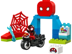 Конструктор LEGO Duplo 10424 Человек-паук: Приключение на мотоцикле
