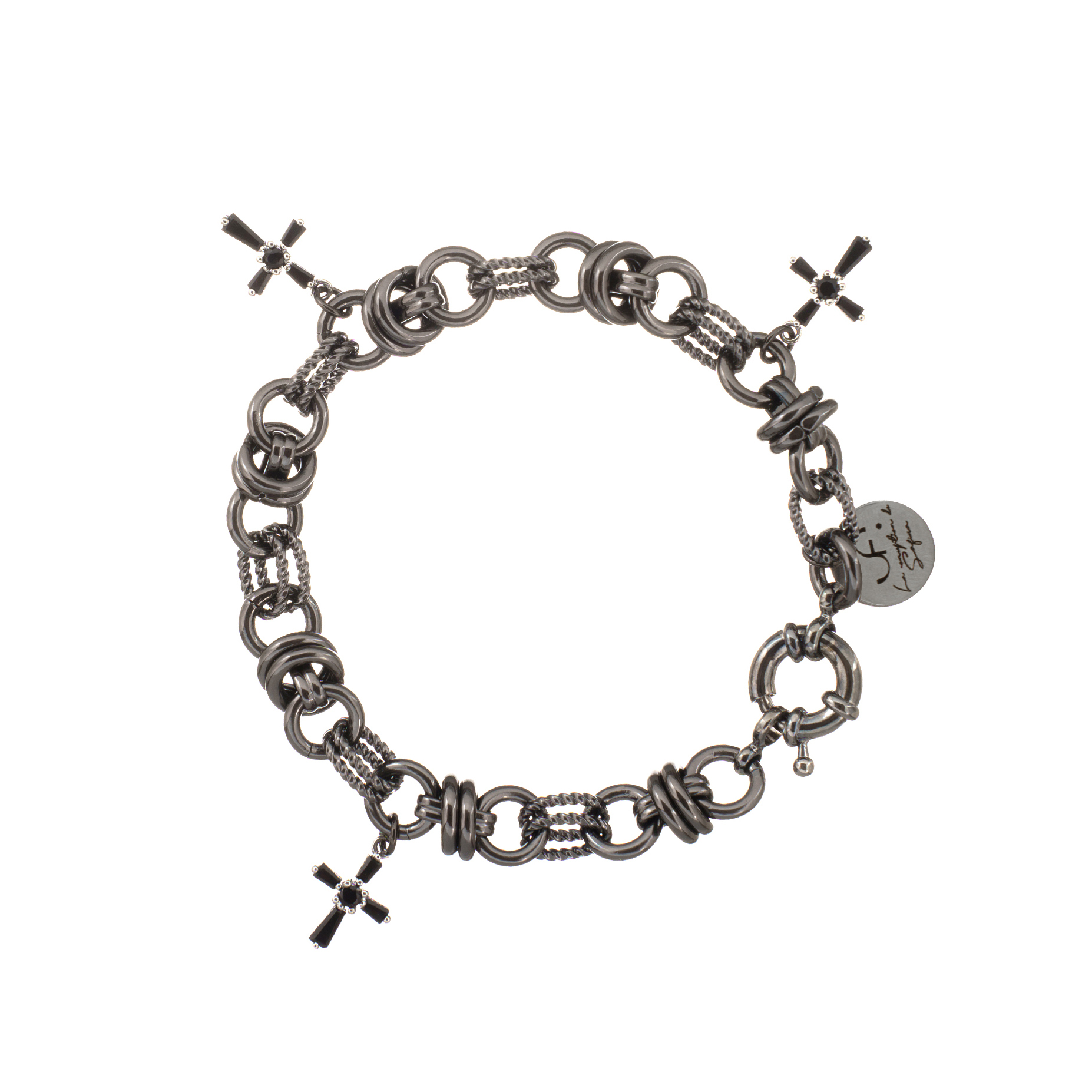 Браслет Gothic Black With A Dagger Bracelet 8000₽