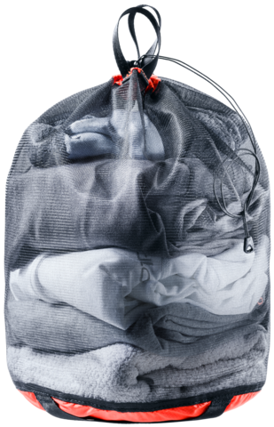 Картинка мешок для вещей Deuter Mesh Sack papaya-black - 1